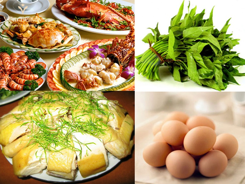 Kiêng Các Thực Phẩm Dễ Gây Sẹo