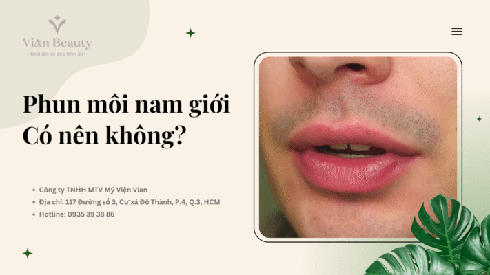 Phun Môi Nam Giới Có Nên Không?